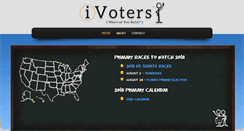 Desktop Screenshot of ivoters.com