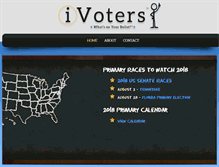 Tablet Screenshot of ivoters.com